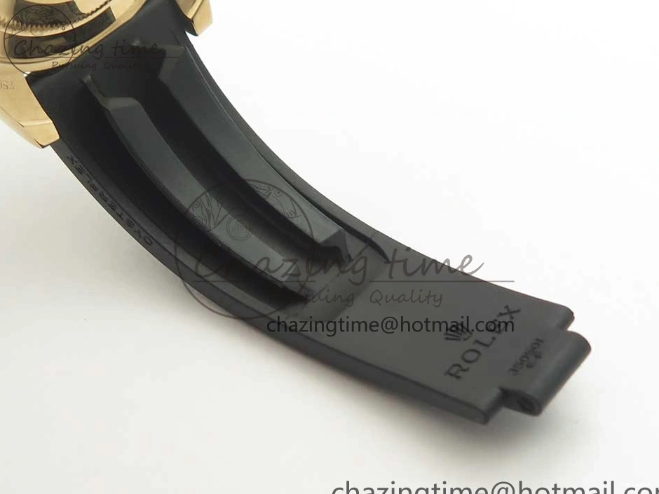 Noob Extra Edition (Free Black Strap) Yacht-Master Rubber 904L On Strap 116695SATS 40 Best 1:1 Case 1231